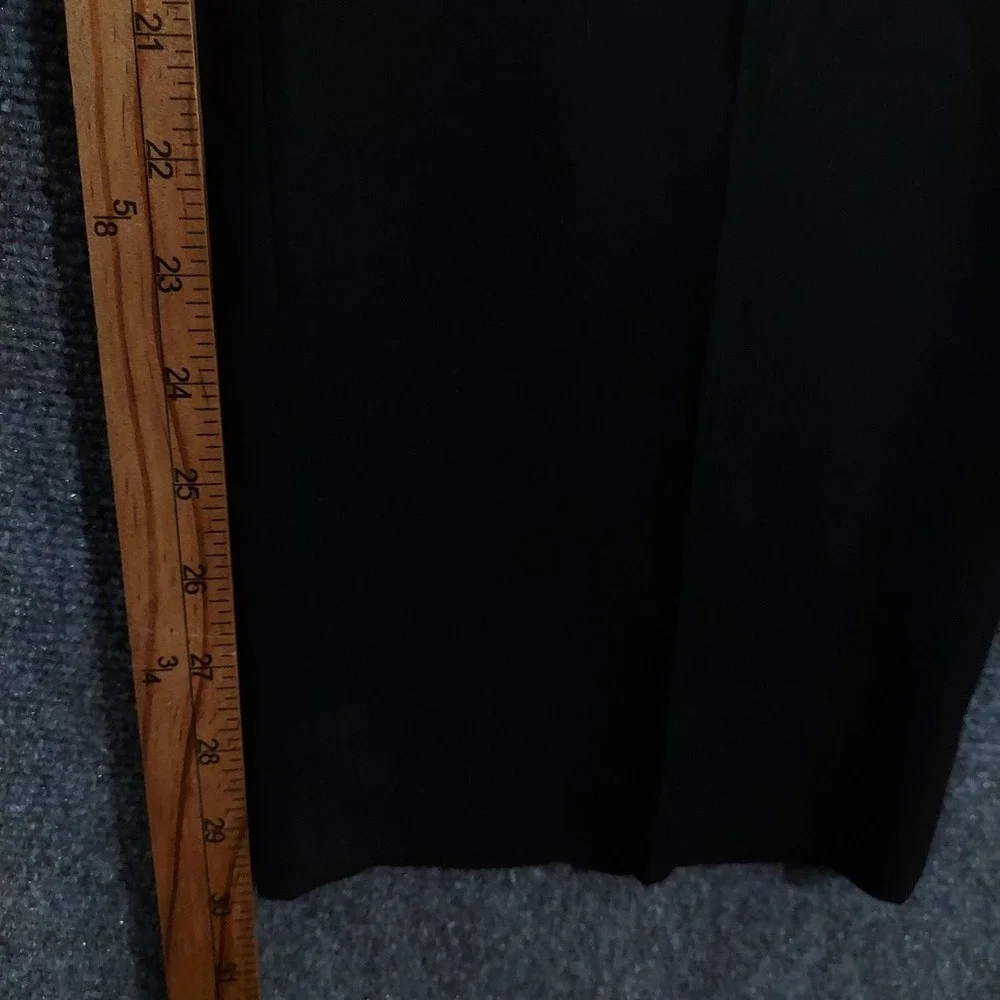NEW Savane Pants Mens 34x30 Black Select Edition Dress Easy Care Comfort Stretch